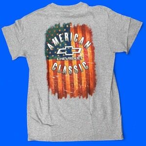Chevrolet American Classic‎ Graphic T Shirt Grey Size M GM Licensed
